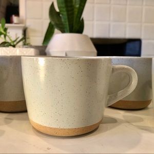 Crate&Barrel Mugs: Set of 6